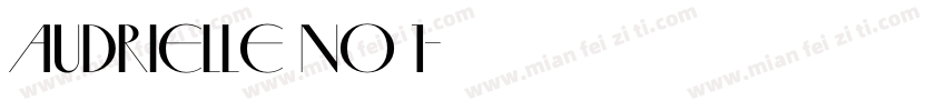 Audrielle no 1字体转换